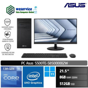 ASUS S500TE 585000002W (Core i5 13500, 8GB, 512GB SSD, Win 11, 21